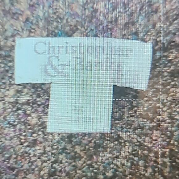 Christopher & Banks M Sweater Chestnut Brown Cozy Causal Granny Core Cottagecore - Picture 3 of 12